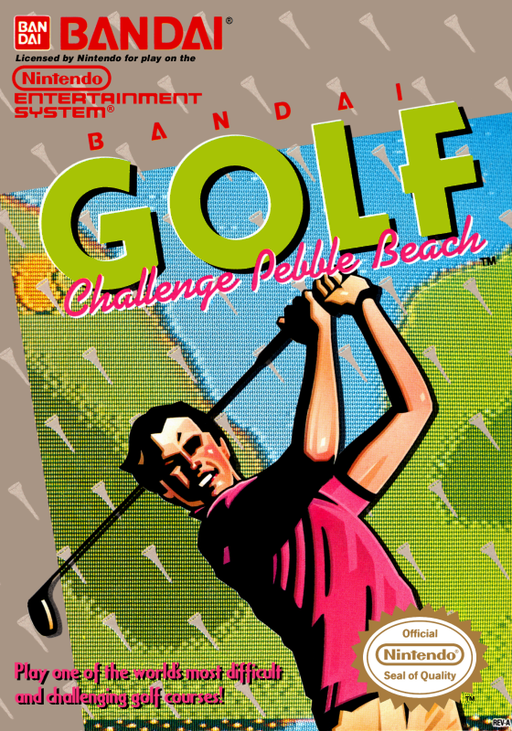 Bandai Golf - Challenge Pebble Beach (USA) box art